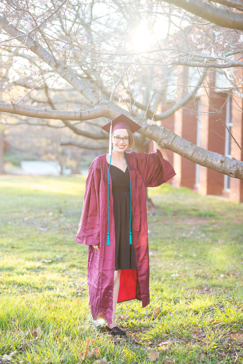 Maggie is graduating from Meredith College early May! Congratulations Maggie!