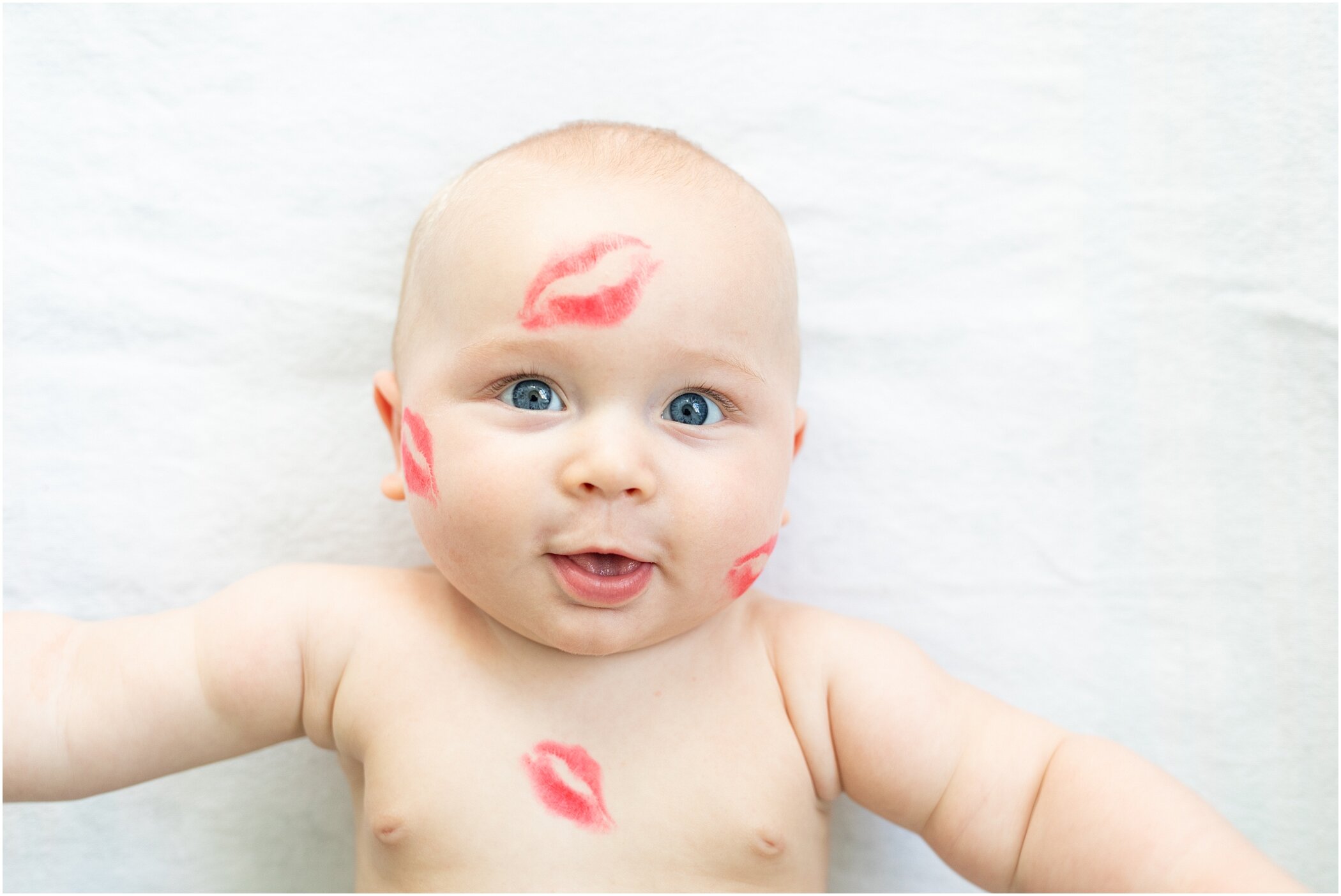 How to Take Adorable Kissy Baby Photos - Raleigh Baby Photographer