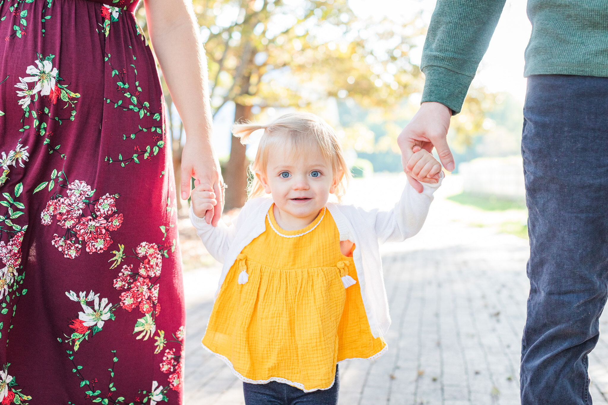Sarah &amp; Colin - Raleigh Toddler Photographer - Fall Mini-session for Families