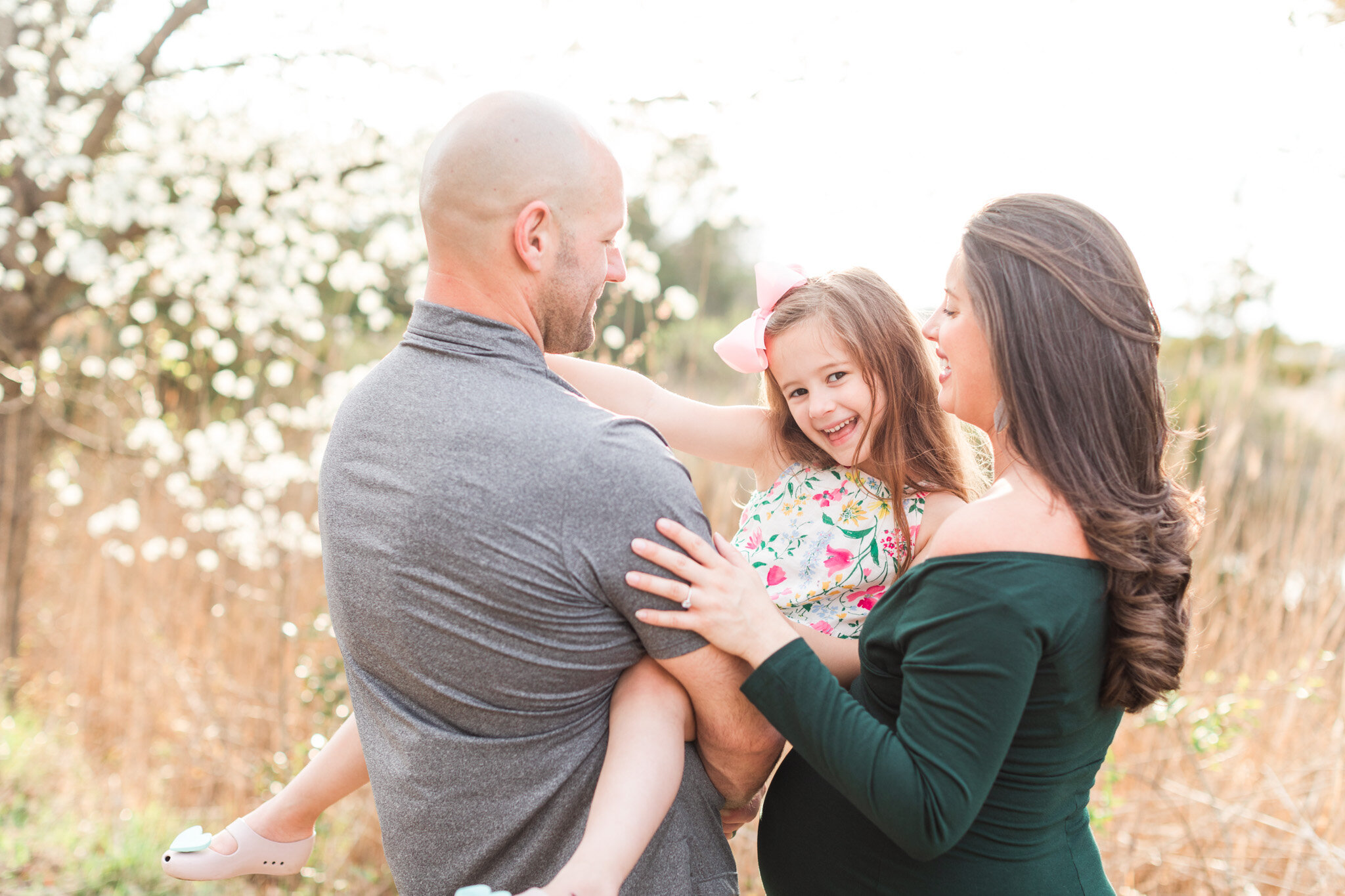 Ashley &amp; Nick - Maternity Session with Daughter - Raleigh Maternity Photographer